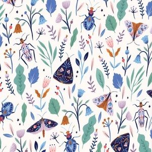 Blooms & Beetles Flora Waycott Art 500 Piece Jigsaw Puzzle teNueus NYC